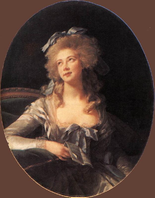 VIGEE-LEBRUN, Elisabeth Portrait of Madame Grand ER Germany oil painting art
